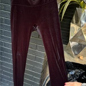SPANX Velvet Black Leggings